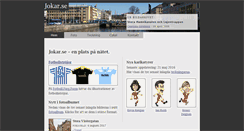 Desktop Screenshot of jokar.se